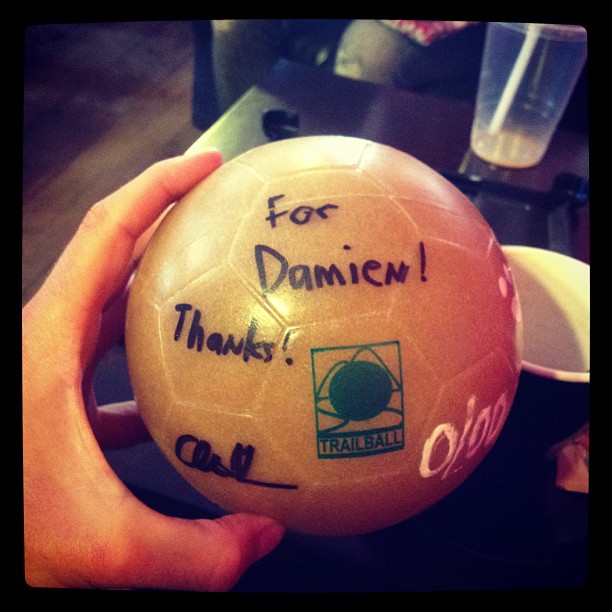 TrailBall - Hemp version TrailBall - Hemp version