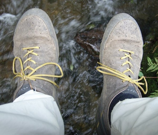 Ecco BIOM Lite Ecco BIOM Lite - Scuffed leather uppers