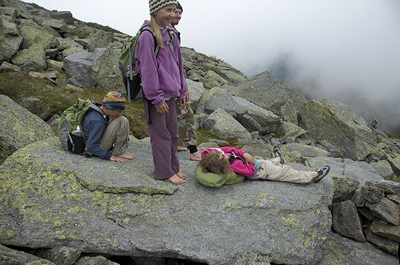 Mount Washington barefoot