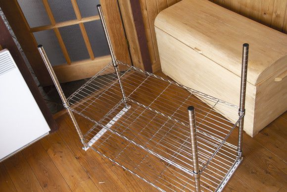 Treadmill Desk - Wire Shelf Treadmill Desk - Wire Shelf